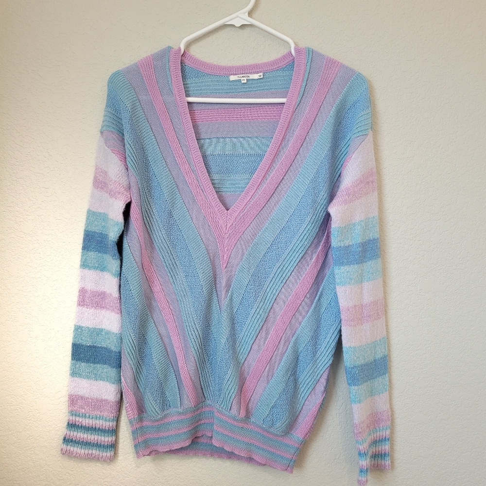 Tularosa Kinsley  XS Sweater pastel colors